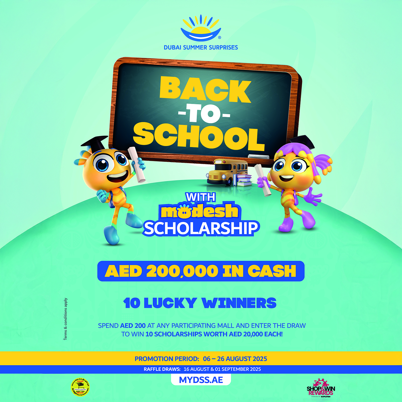 Back-to-School with Modesh Scholarship Campaign