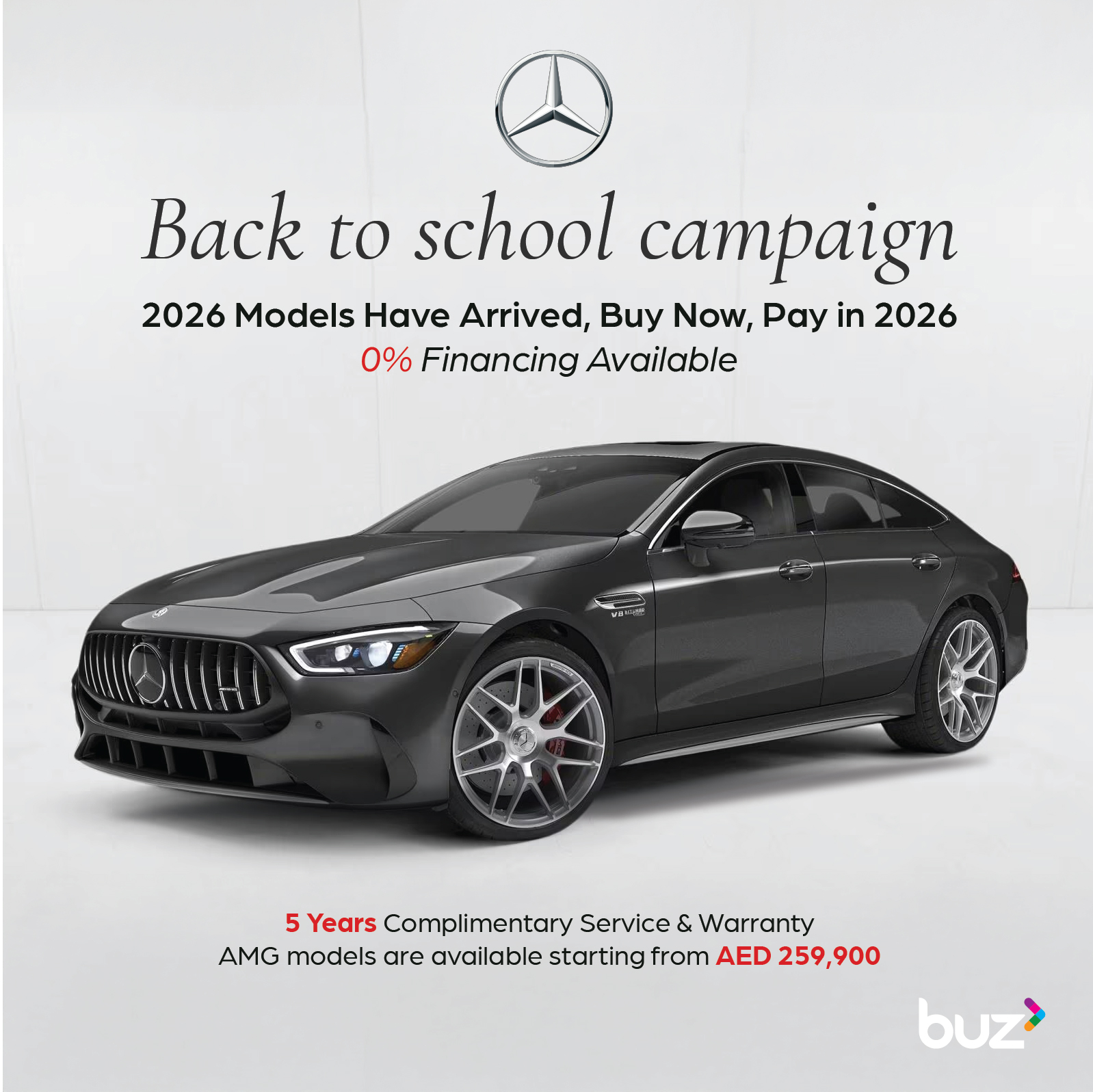 Mercedes-Benz Back-to-School Influencer Campaign